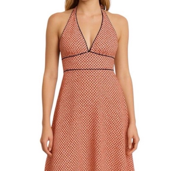 J. Crew Dresses & Skirts - J. Crew Backless Halter Sun Dress Summer Chic Delicate Flirty Size 8